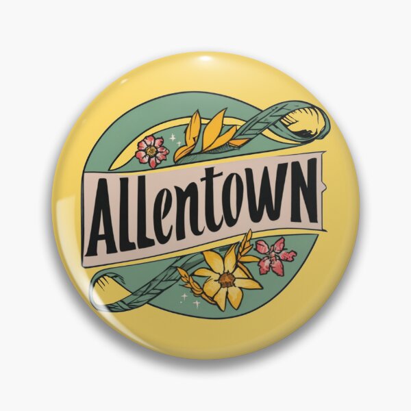 Item preview, Allentown, Pennsylvania | Minimalist style with the name of the city designed and sold by CircinusStore.