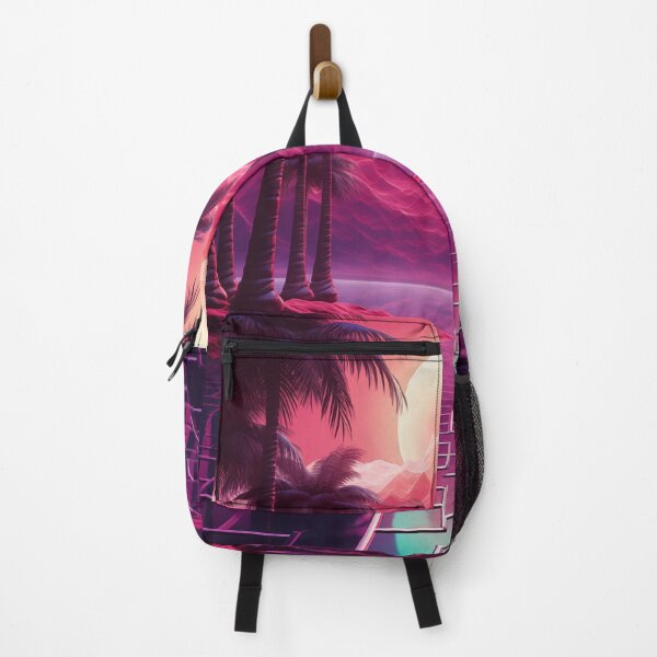 Item preview, Synthwave Dreamscape: Nostalgic Sunset Reverie designed and sold by Mullet Monkey.