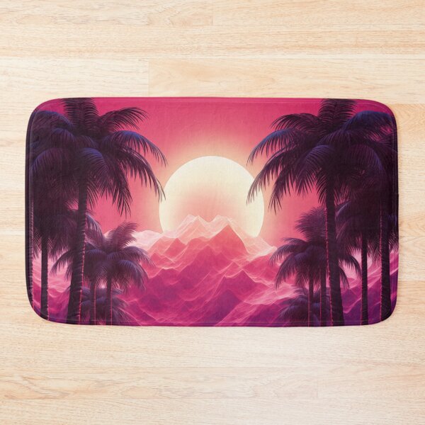 Item preview, Synthwave Dreamscape: Nostalgic Sunset Reverie designed and sold by Mullet Monkey.