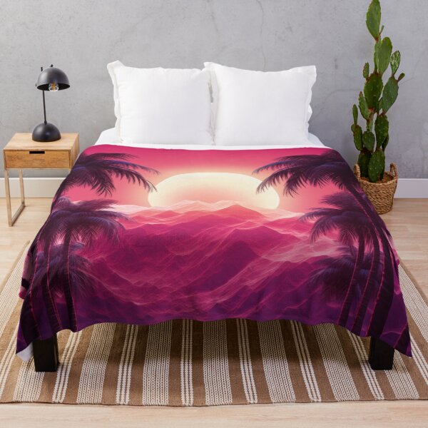 Item preview, Synthwave Dreamscape: Nostalgic Sunset Reverie designed and sold by Mullet Monkey.
