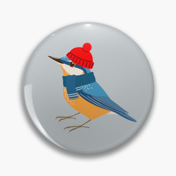 Item preview, Cute Winter Nuthatch  designed and sold by AnulaArt.