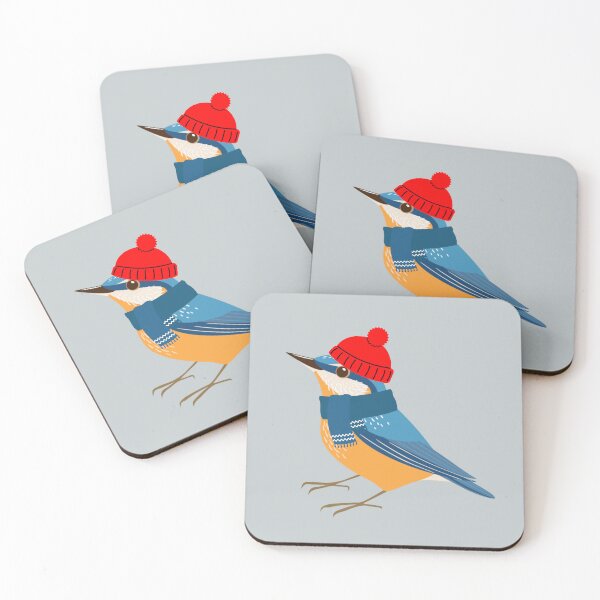 Item preview, Cute Winter Nuthatch  designed and sold by AnulaArt.