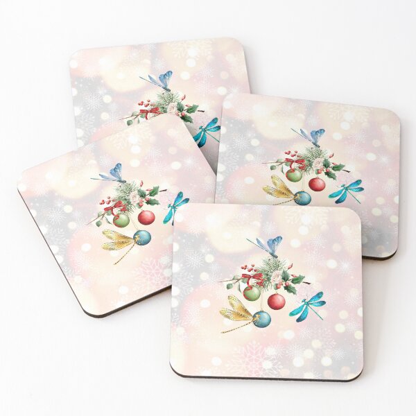 Item preview, Christmas Balls and Dragonflies designed and sold by tomorrowsart.