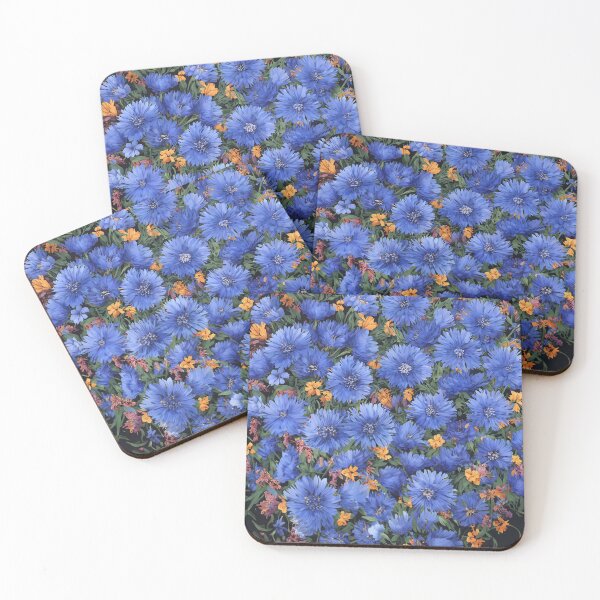 Item preview, Blue Flowers designed and sold by kplusmenefee.
