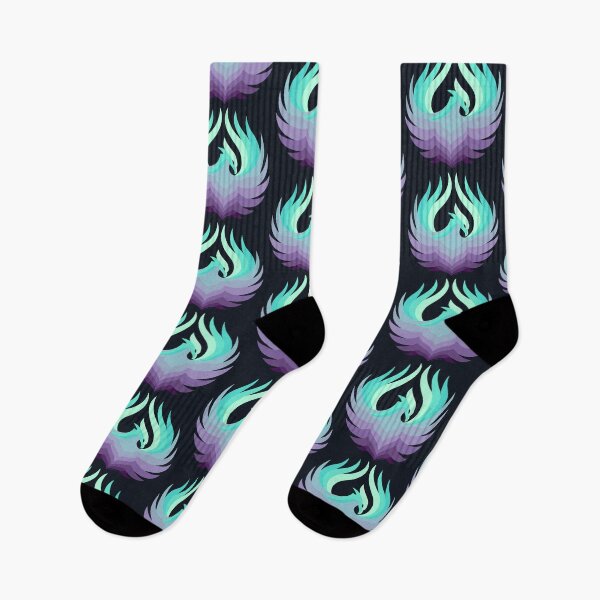 Item preview, The Legendary Phoenix | Purple Aqua Green Gradient designed and sold by monkeybusiness.pt.