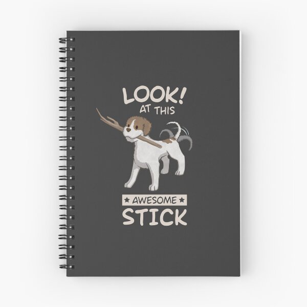 Item preview, Lagotto Romagnolo Funny Dog Art - LOOK at this AWESOME STICK! Dax the Lagotto puppy designed and sold by Tazmaa.