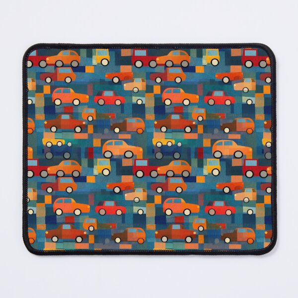 Item preview, rainbow cars pattern #3 designed and sold by darkartsflowers.