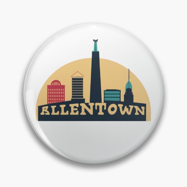 Item preview, Allentown, Pennsylvania | Minimalist downtown style designed and sold by CircinusStore.