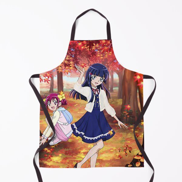Item preview, Smile Precure!, Precure Tsunagaru Puzzlun, Hoshizora Miyuki, Aoki Reika, Autumn, Maple Leaf, Pink Footwear, designed and sold by AbominationShop.
