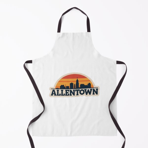 Item preview, Allentown, Pennsylvania | Minimalist style of downtown at sunset designed and sold by CircinusStore.