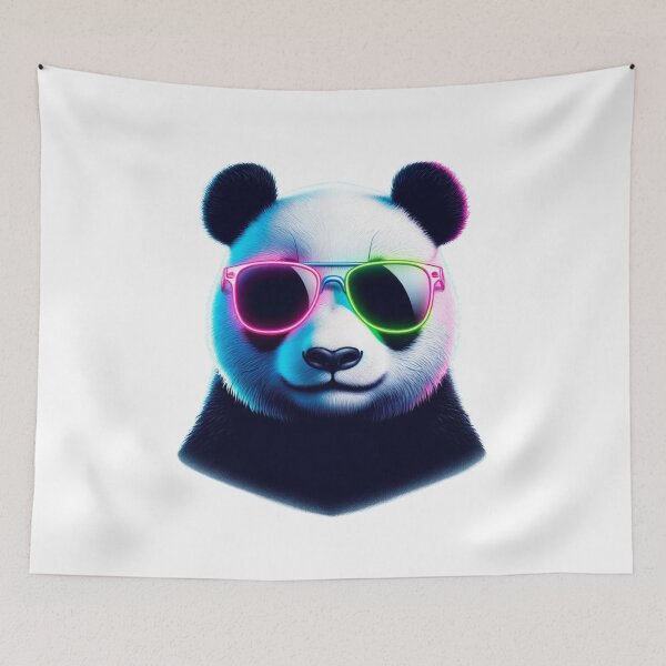 Item preview, Neon Shades Panda  designed and sold by CharmStudio.