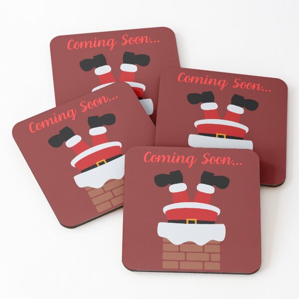 Item preview, Santa Coming Soon designed and sold by ArtisShops.
