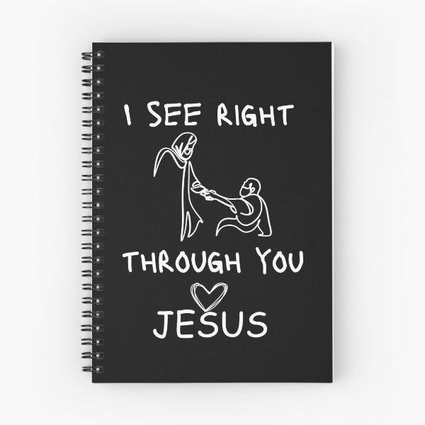 Item preview, Jesus sticker-I see right through you designed and sold by Faithandpattern.
