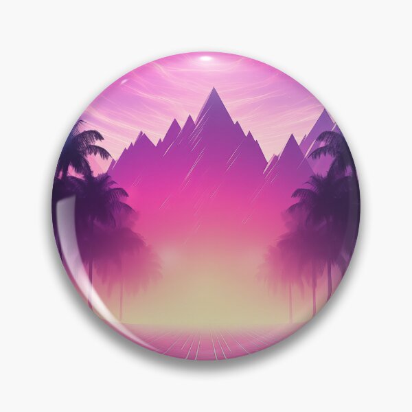 Item preview, Neon Nostalgia: Synthwave Sunset Whispers designed and sold by Mullet Monkey.