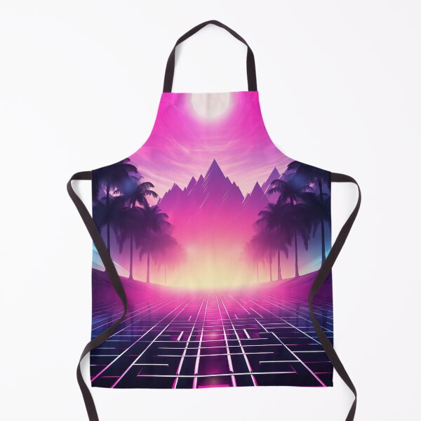 Item preview, Neon Nostalgia: Synthwave Sunset Whispers designed and sold by Mullet Monkey.
