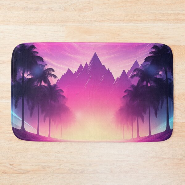 Item preview, Neon Nostalgia: Synthwave Sunset Whispers designed and sold by Mullet Monkey.
