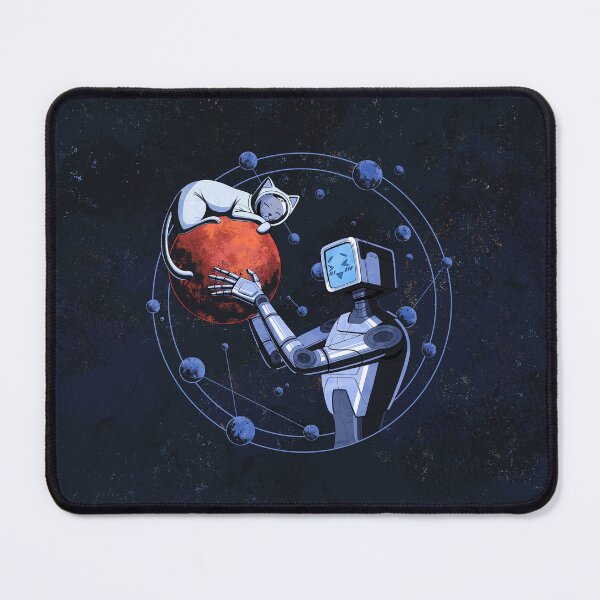 Item preview, Robot and Cat on Mars designed and sold by ROBOxART.