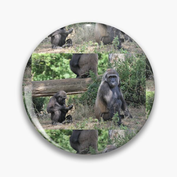 Item preview, vr 3502 / finition 2023 - 19 -  " Gorille/guenon: la Maman et son petit  " Okaio-Umin - Créations Olavia-Olao designed and sold by o.okaïo.