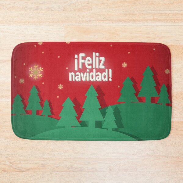 Item preview, feliz navidad árboles designed and sold by ZiphGames.