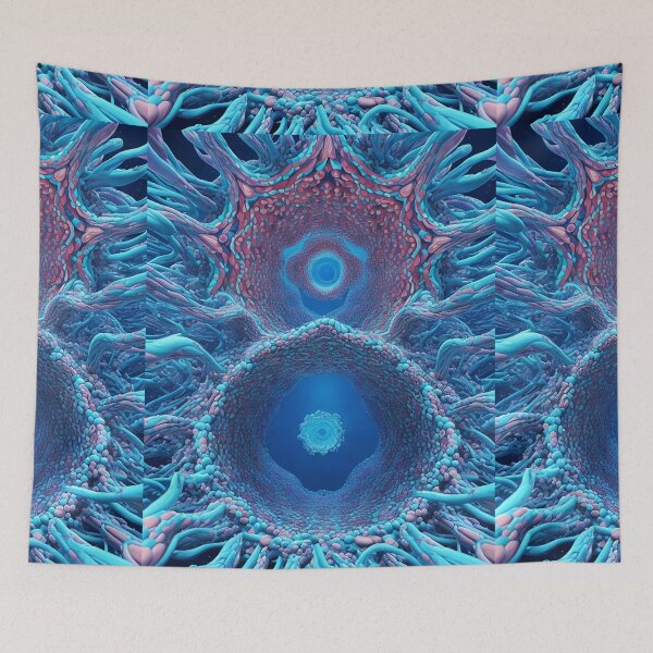 Item preview, brain neural network in tunnel modern art painting urban style designed and sold by Carlos Gudino.