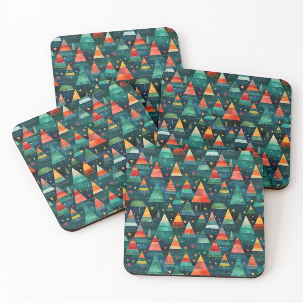Item preview, fun moody Christmas trees designed and sold by darkartsflowers.