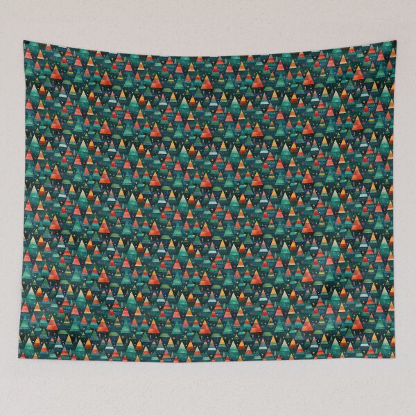 Item preview, fun moody Christmas trees designed and sold by darkartsflowers.