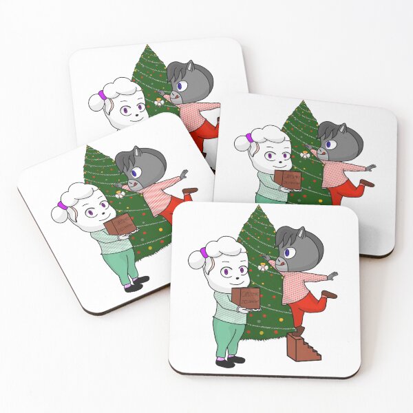 Item preview, Lulu and Colt Getting Ready for Christmas designed and sold by Dkdesign41.