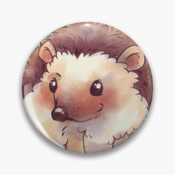 Artikelvorschau, Igel steht und guckt niedlich entworfen und verkauft von Allraunde.art.