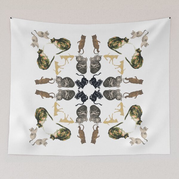 Item preview, Mandala of Cats designed and sold by Nicole Niehues.