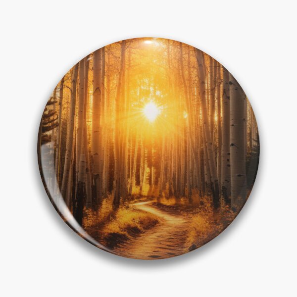 Item preview, Aspen Forest At Sunrise designed and sold by Hartbecke.