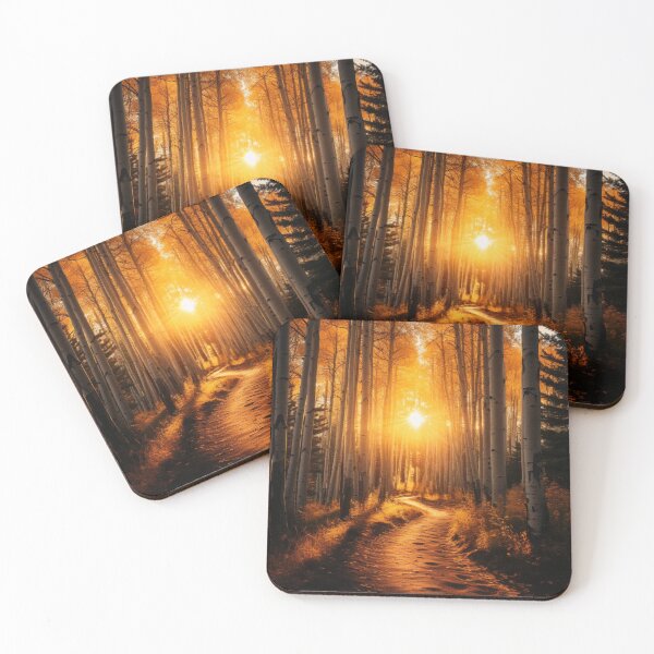 Item preview, Aspen Forest At Sunrise designed and sold by Hartbecke.