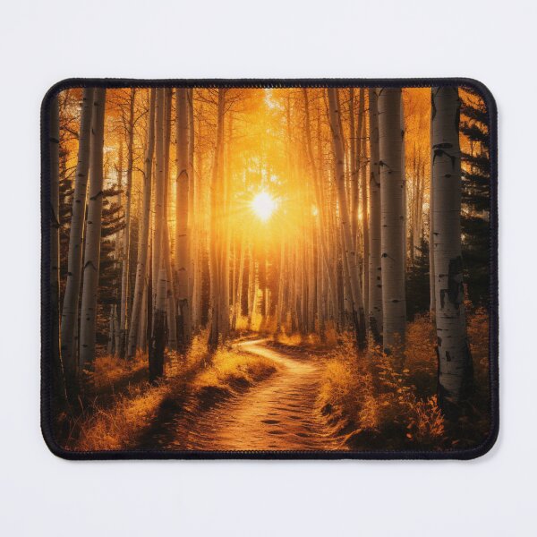 Item preview, Aspen Forest At Sunrise designed and sold by Hartbecke.