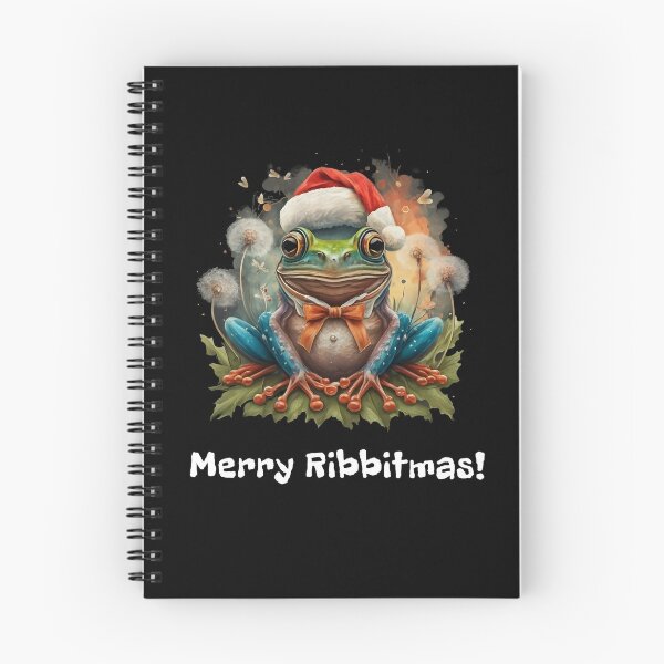 Item preview, Merry Ribbitmas! designed and sold by FreshArtFusion.
