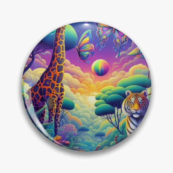 Item preview, Surreal Jungle Adventure designed and sold by TextileTrove.