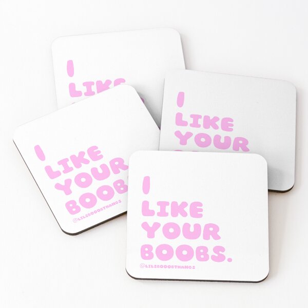 Item preview, I like your boobs. v11, pink | lilsboobthangs designed and sold by lilsboobthangs.