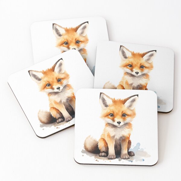 Item preview, Fox small cute baby fox designed and sold by PabloArt.