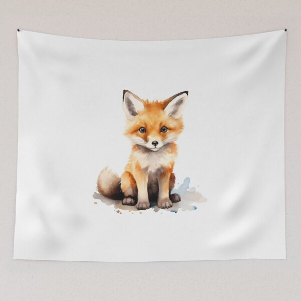 Item preview, Fox small cute baby fox designed and sold by PabloArt.