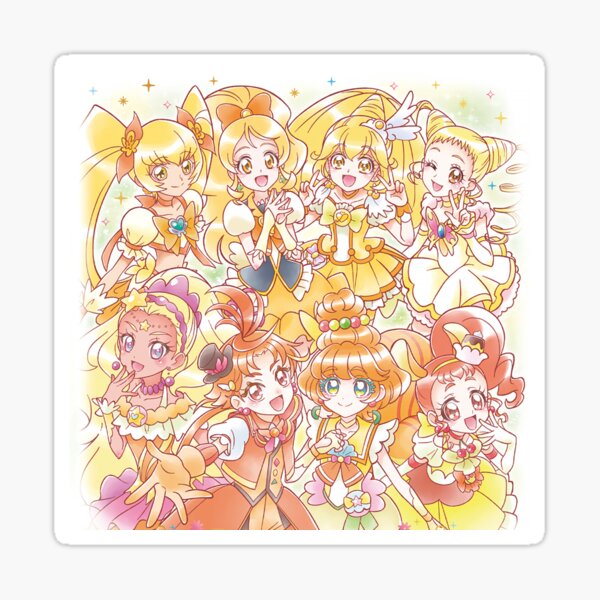 Yes Precure 5! Sticker for Sale by JealousIzabel