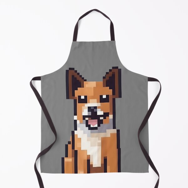 Item preview, Pixelated Bliss: Smiling Puppy Portrait designed and sold by EnjoYarty.