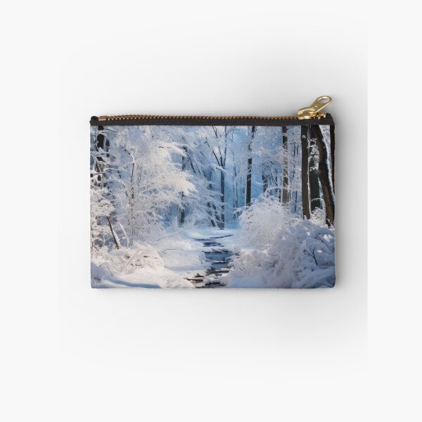Item preview, Snow Covered Forest and Stream designed and sold by Hartbecke.
