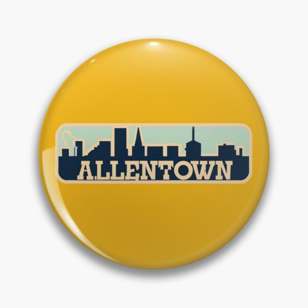 Item preview, Allentown, Pennsylvania | City name in a simple style with Downtown designed and sold by CircinusStore.