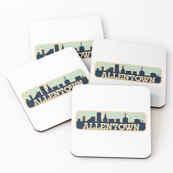 Item preview, Allentown, Pennsylvania | City name in a simple style with Downtown designed and sold by CircinusStore.