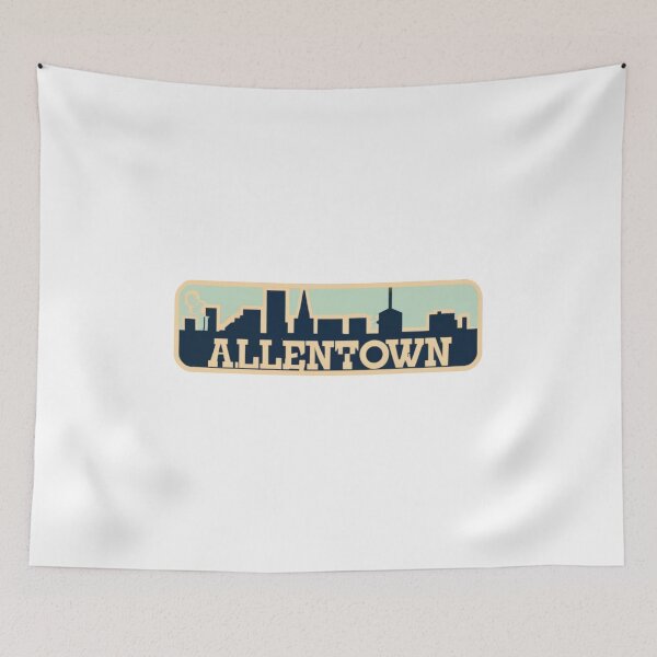 Item preview, Allentown, Pennsylvania | City name in a simple style with Downtown designed and sold by CircinusStore.