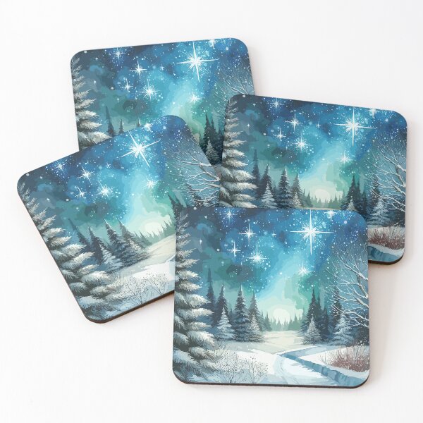 Item preview, Winter Starry Night  designed and sold by GraphicsClub.