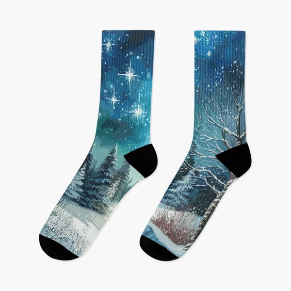 Item preview, Winter Starry Night  designed and sold by GraphicsClub.