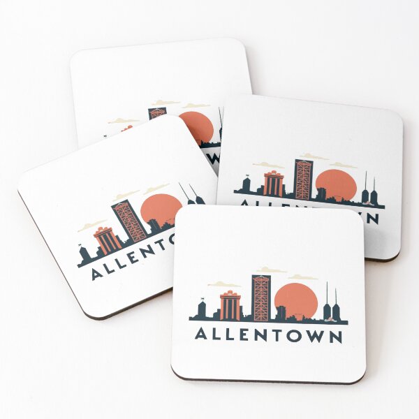 Item preview, Allentown, Pennsylvania | City name in a simple style with buildings designed and sold by CircinusStore.