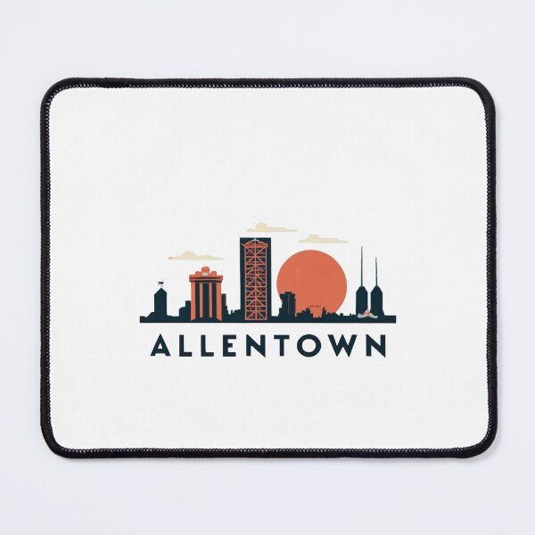Item preview, Allentown, Pennsylvania | City name in a simple style with buildings designed and sold by CircinusStore.