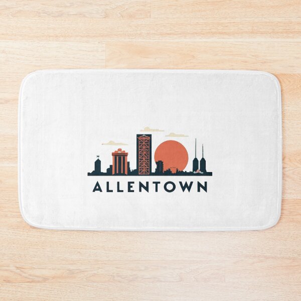 Item preview, Allentown, Pennsylvania | City name in a simple style with buildings designed and sold by CircinusStore.