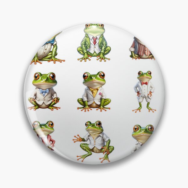 Item preview, The Friends Frogs Pack One designed and sold by Mr. Gattax.