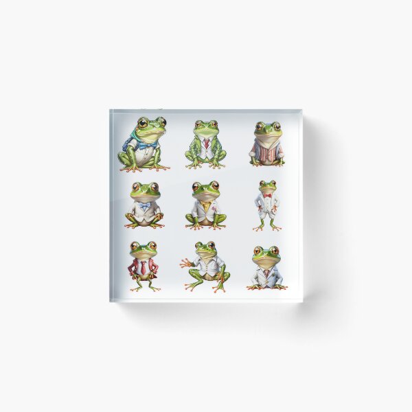 Item preview, The Friends Frogs Pack One designed and sold by Mr. Gattax.